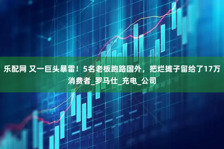 乐配网 又一巨头暴雷！5名老板跑路国外，把烂摊子留给了17万消费者_罗马仕_充电_公司